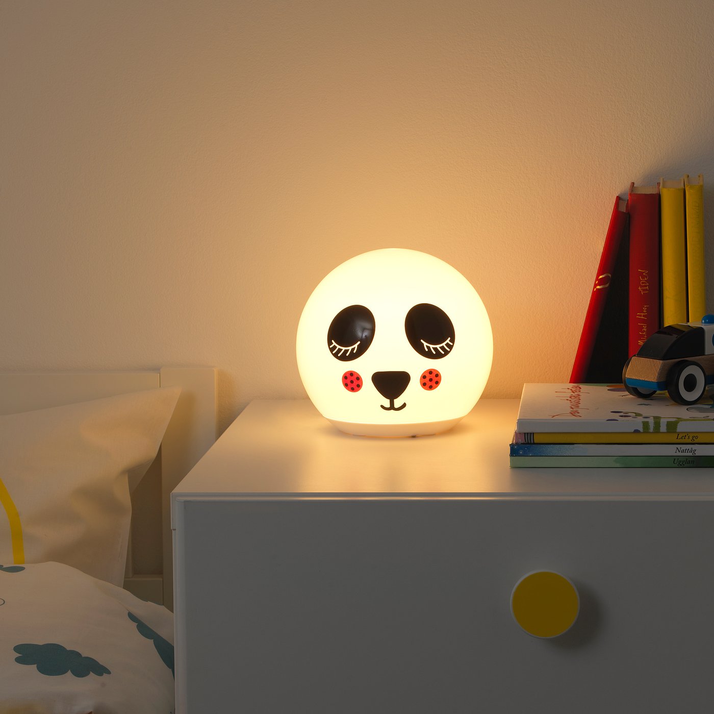 panda table lamp