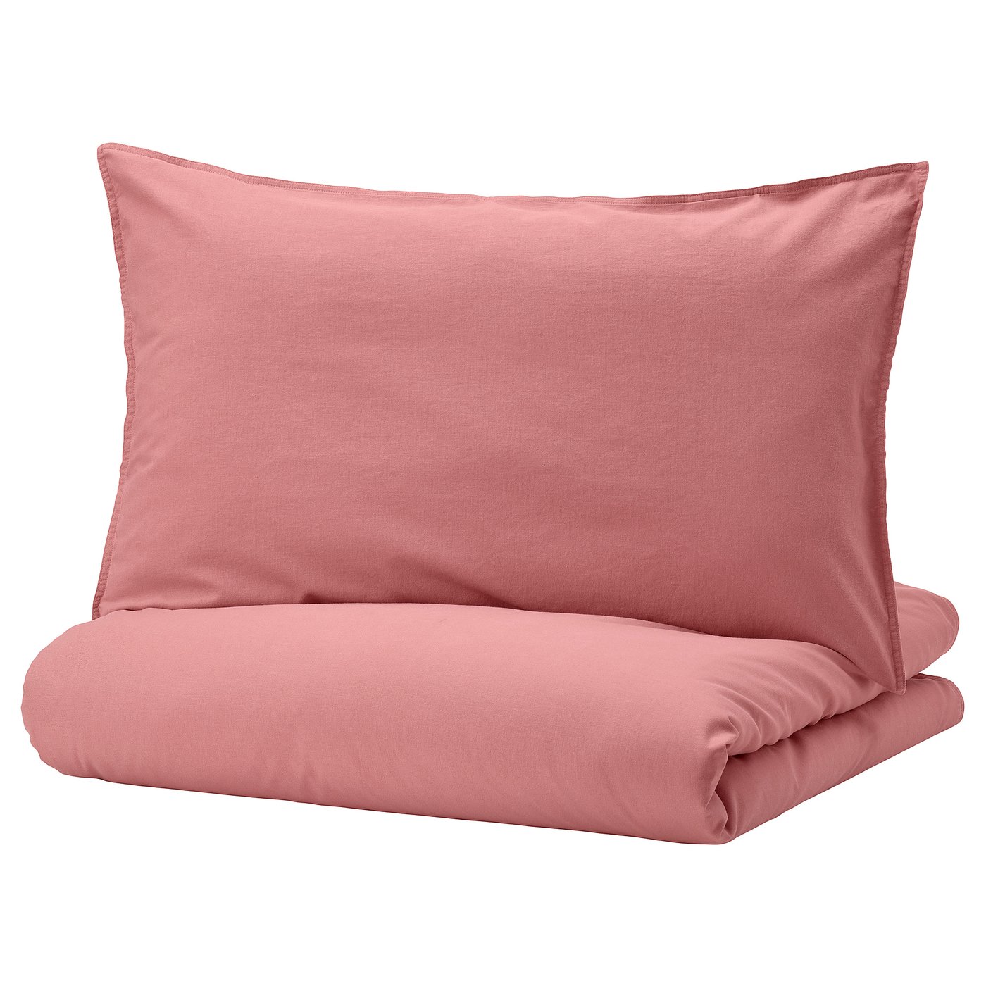 ÄNGSLILJA duvet cover and 2 pillowcases dark pink 205.376.27 IKEA
