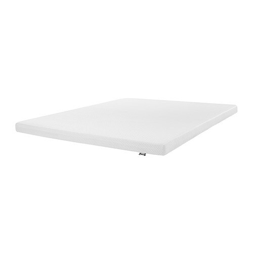 KNAPSTAD mattress pad white - IKEA KNAPSTAD mattress pad white - IKEA