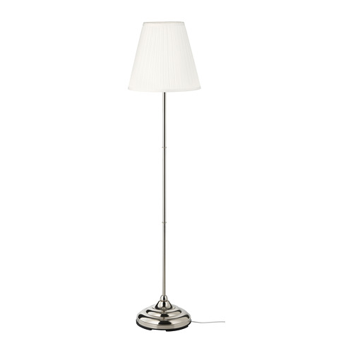 ÅRSTID floor lamp brass/white IKEA