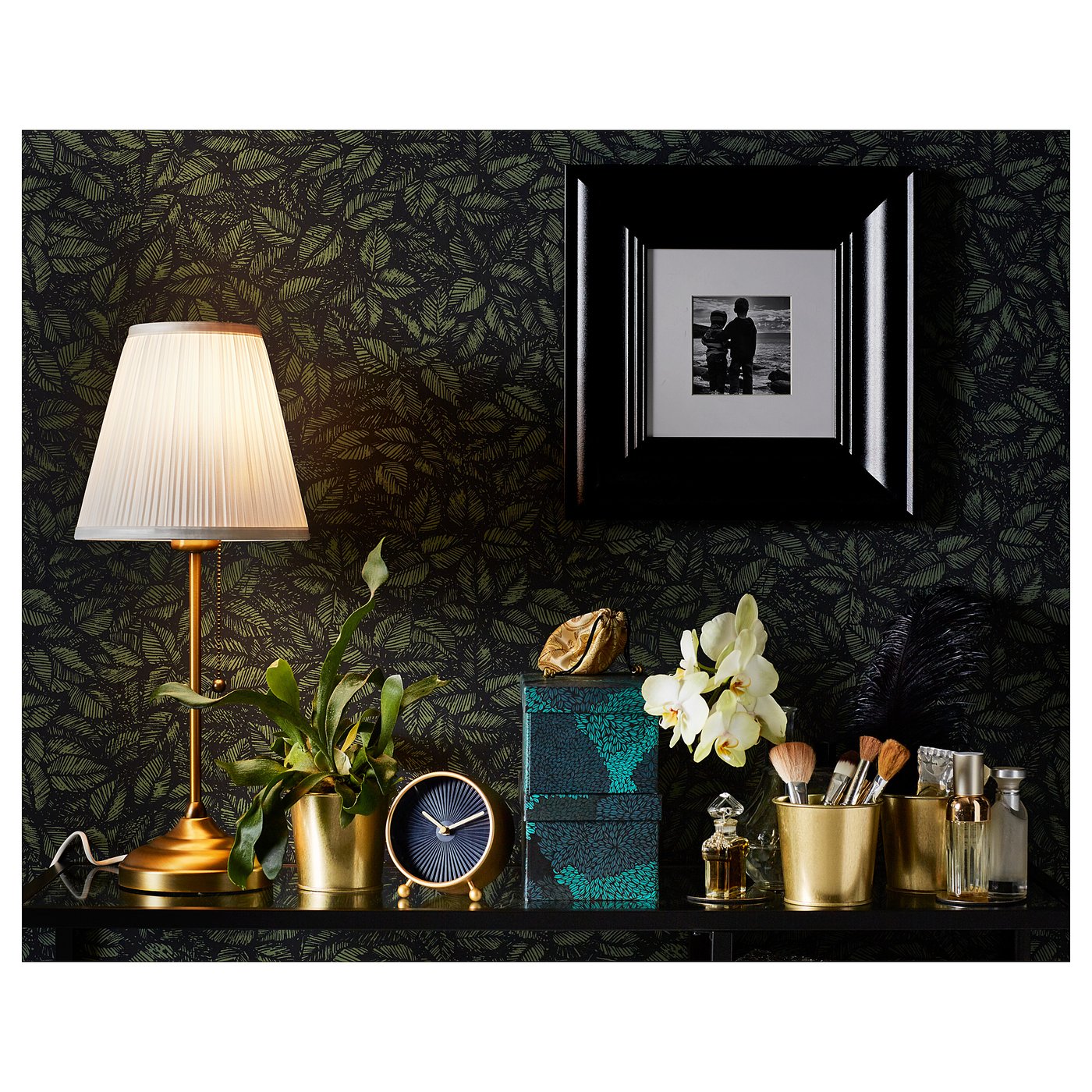 ikea brass table lamp