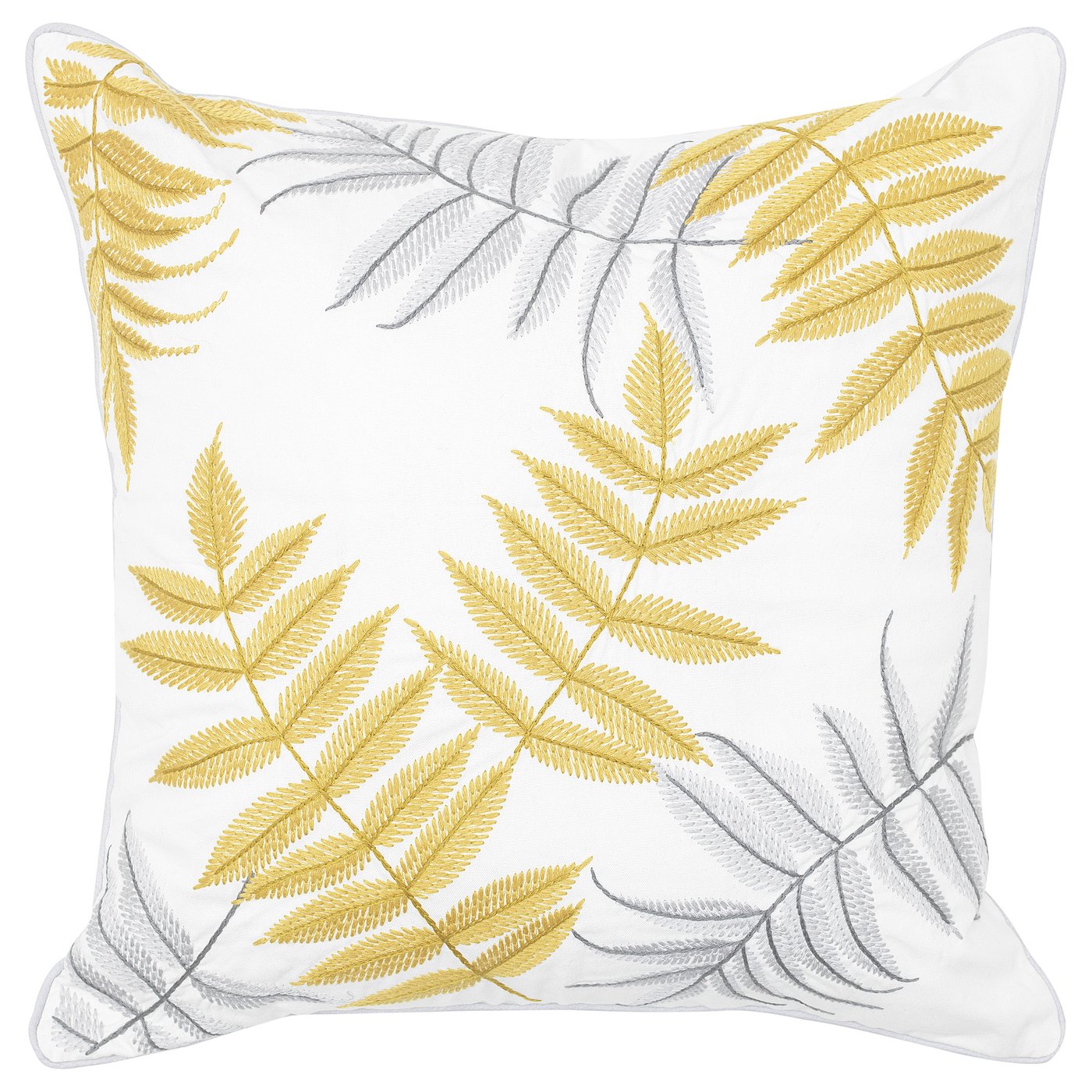 ikea yellow pillow