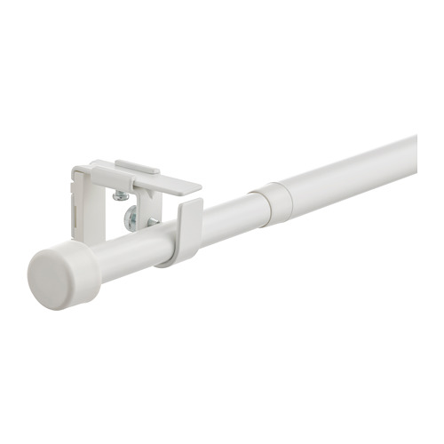 IRJA curtain rod set white IKEA