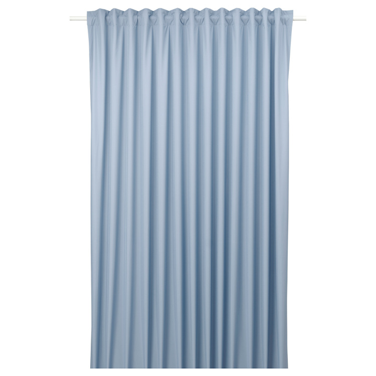 BENGTA Block-out curtain, 1 length, blue, 210x250 cm - IKEA