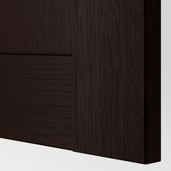 Bergsbo Door Black Brown Ikea