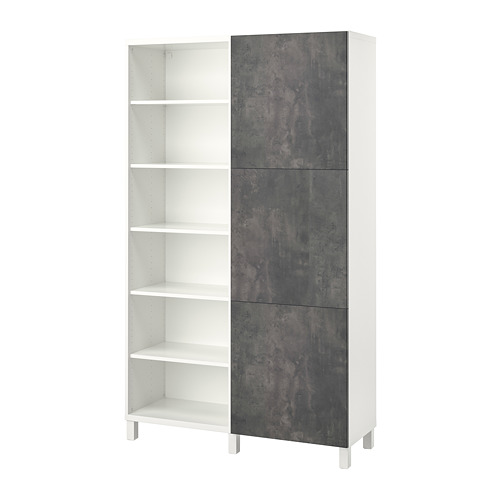 Besta Storage Combination With Doors White Kallviken Stubbarp
