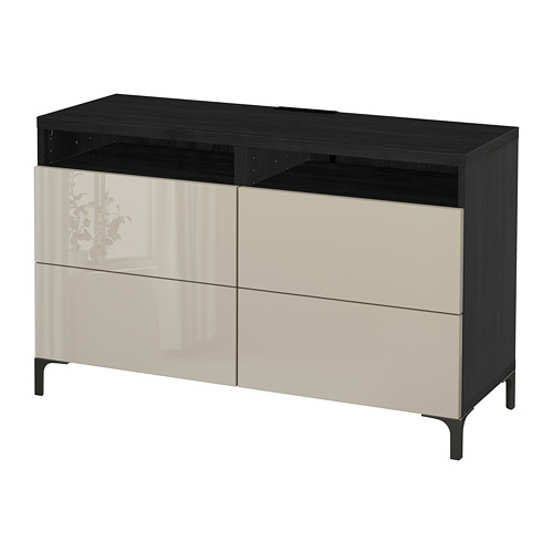 Besta Tv Bench With Drawers Ikea