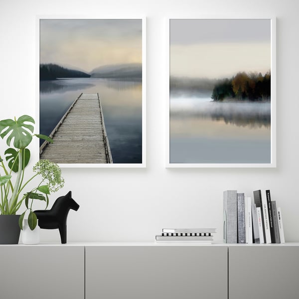 Bild Poster Calm Water 50x70 Cm Ikea