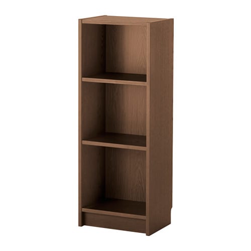 Billy Bookcase Brown Ash Veneer 40x28x106 Cm Ikea