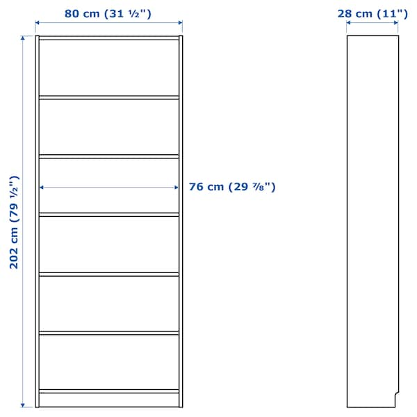 Billy Bookcase With Panel Glass Doors Black Brown Ikea