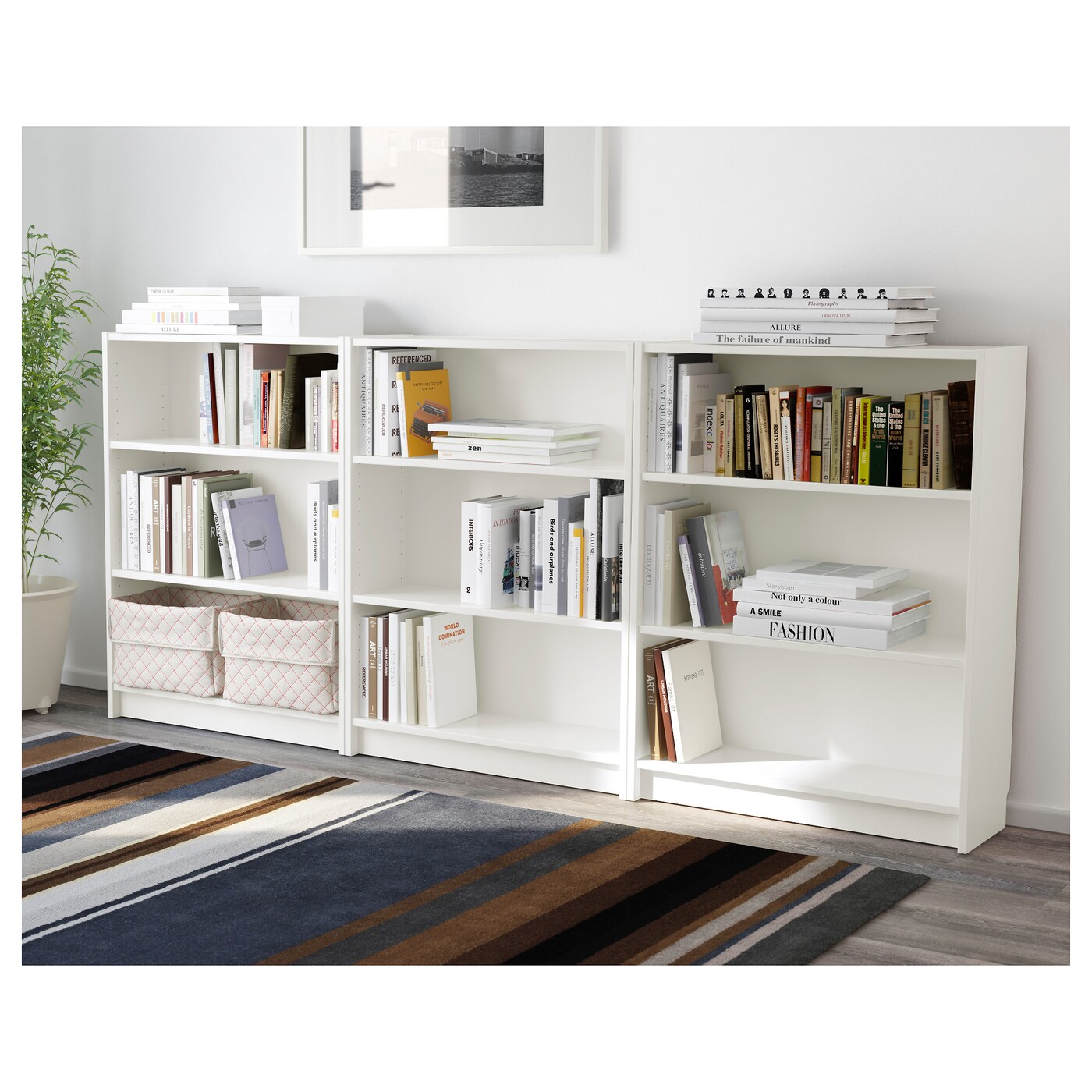 Billy Bookcase White Ikea