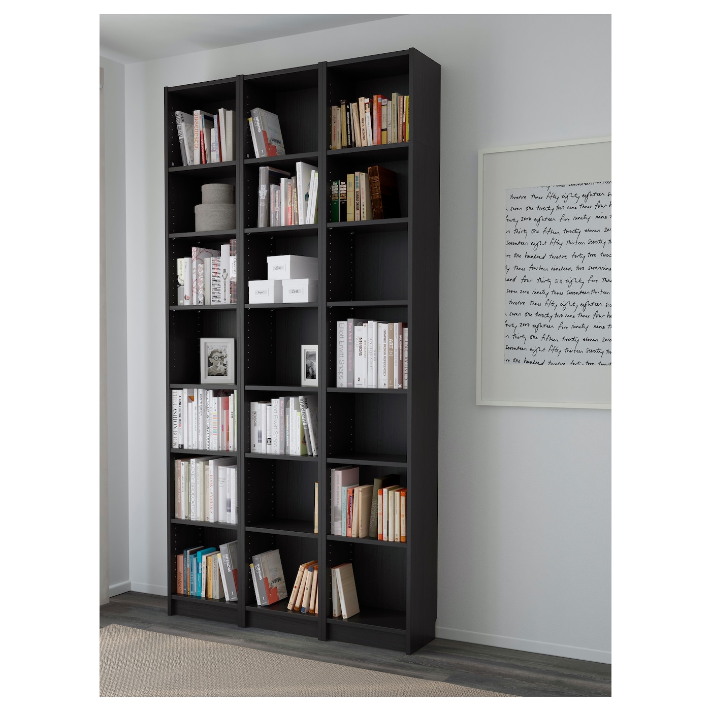 Billy Bookcase Black Brown Ikea