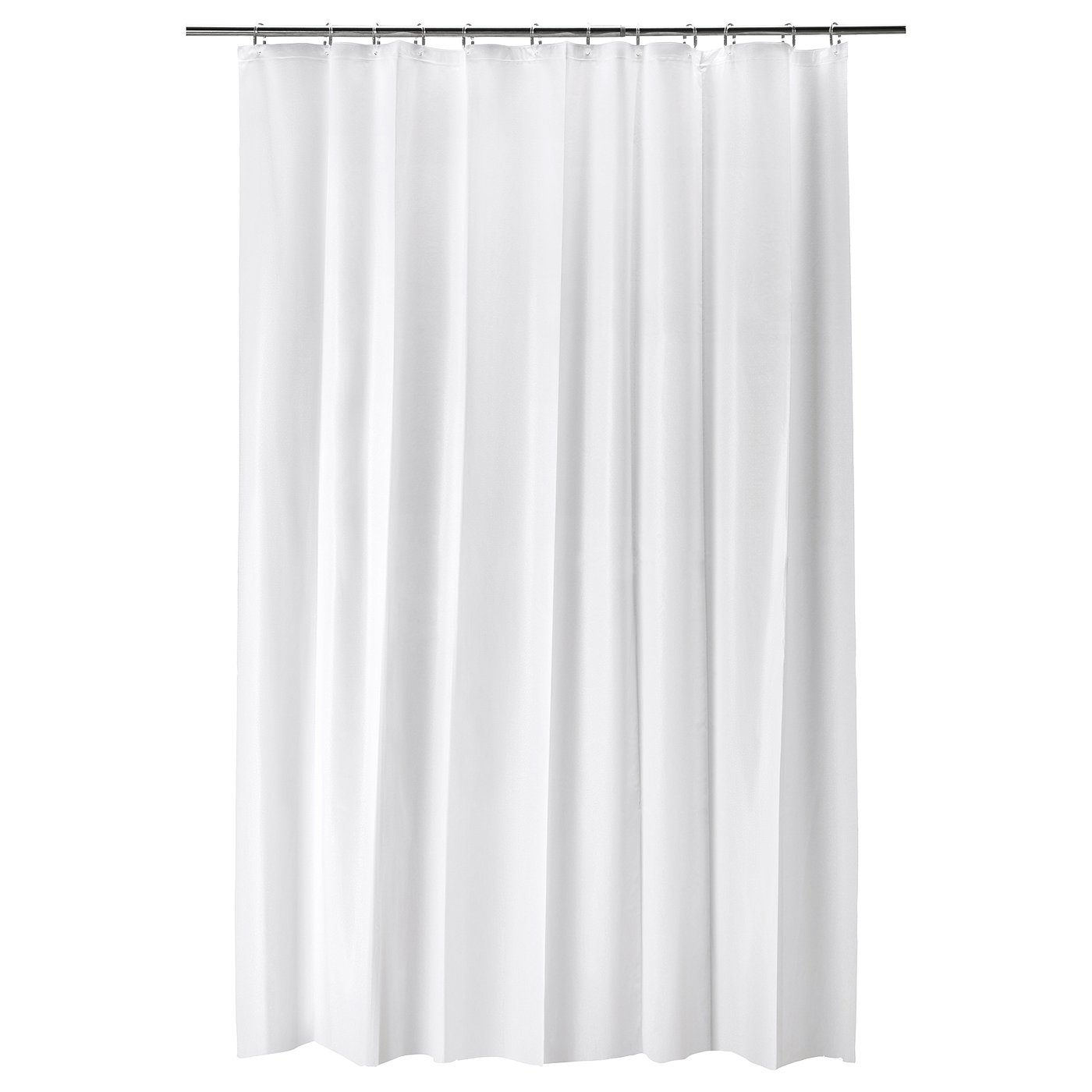 BJÄRSEN shower curtain white IKEA
