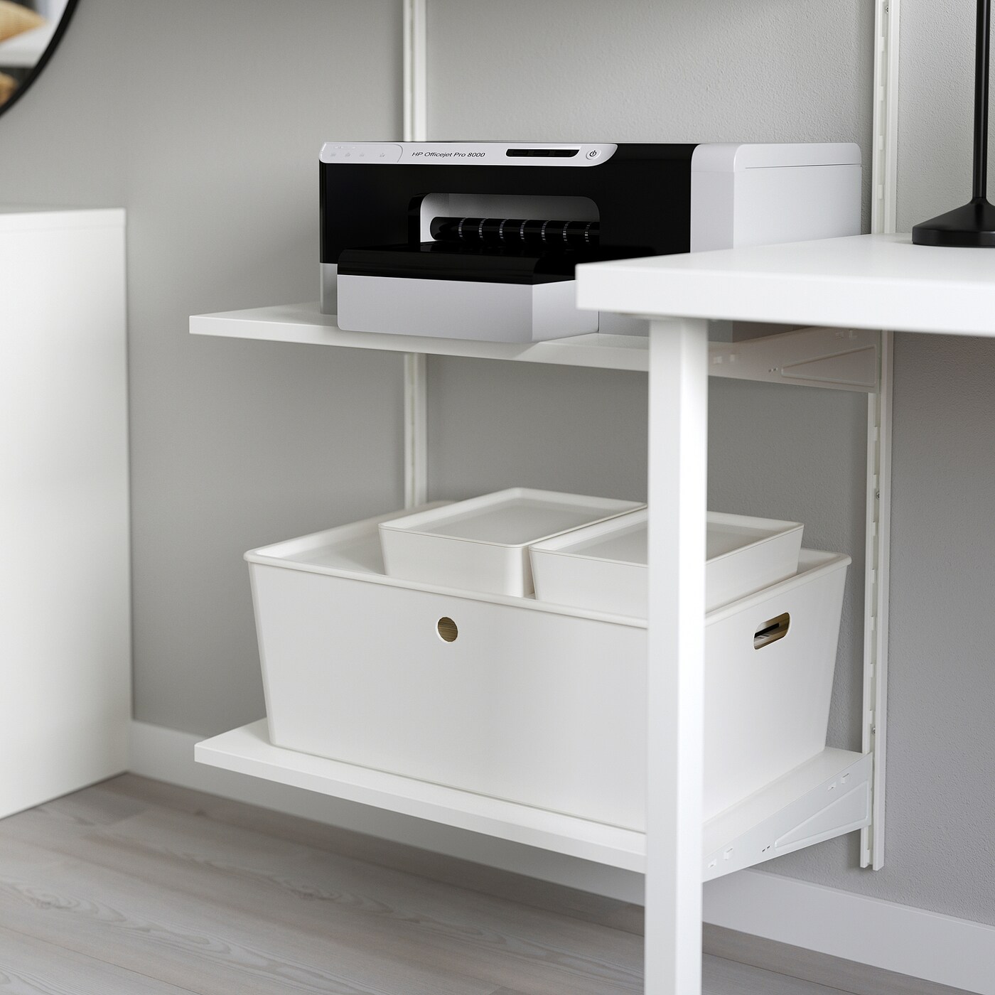 Printer shop cabinet ikea