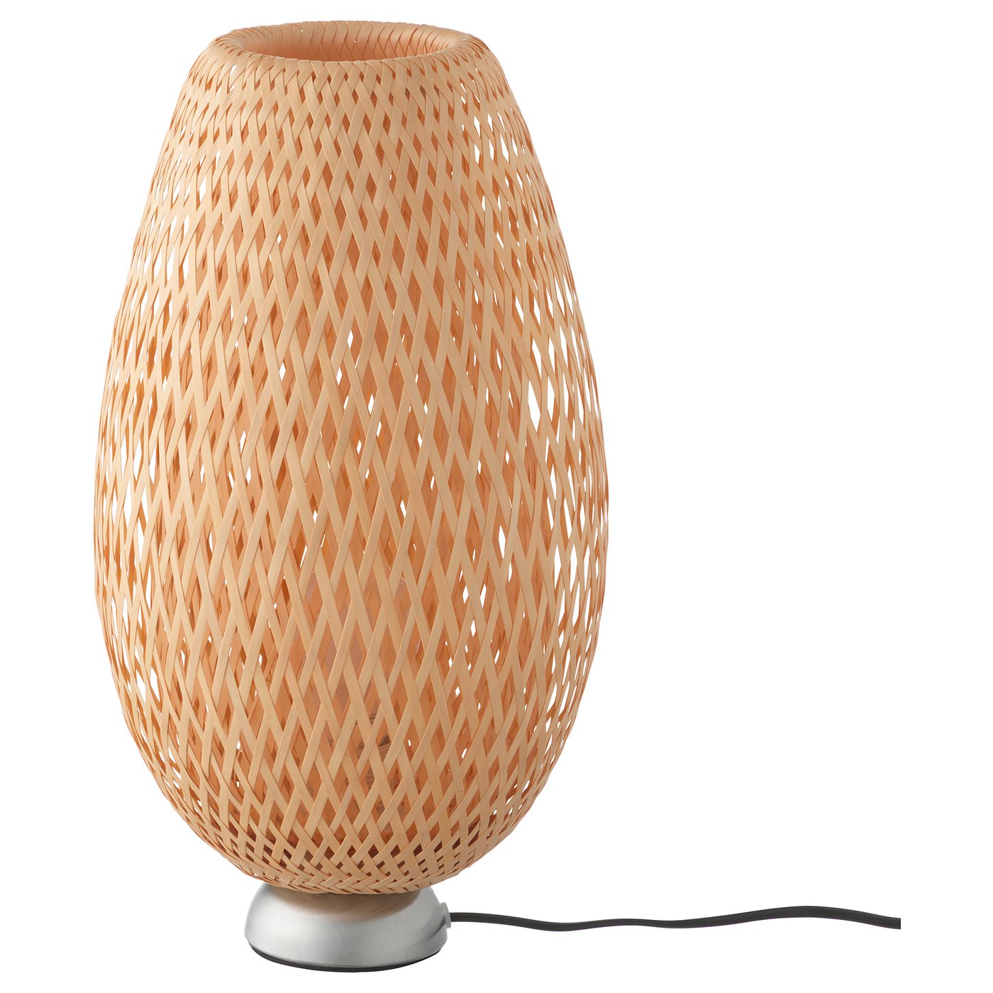 wicker table lamp