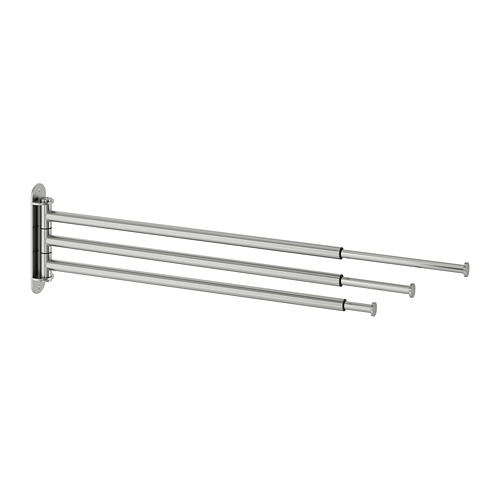SKOGSVIKEN towel rail black - IKEA