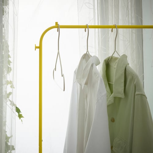 BRUKSVARA clothes rack yellow 205.582.19 IKEA