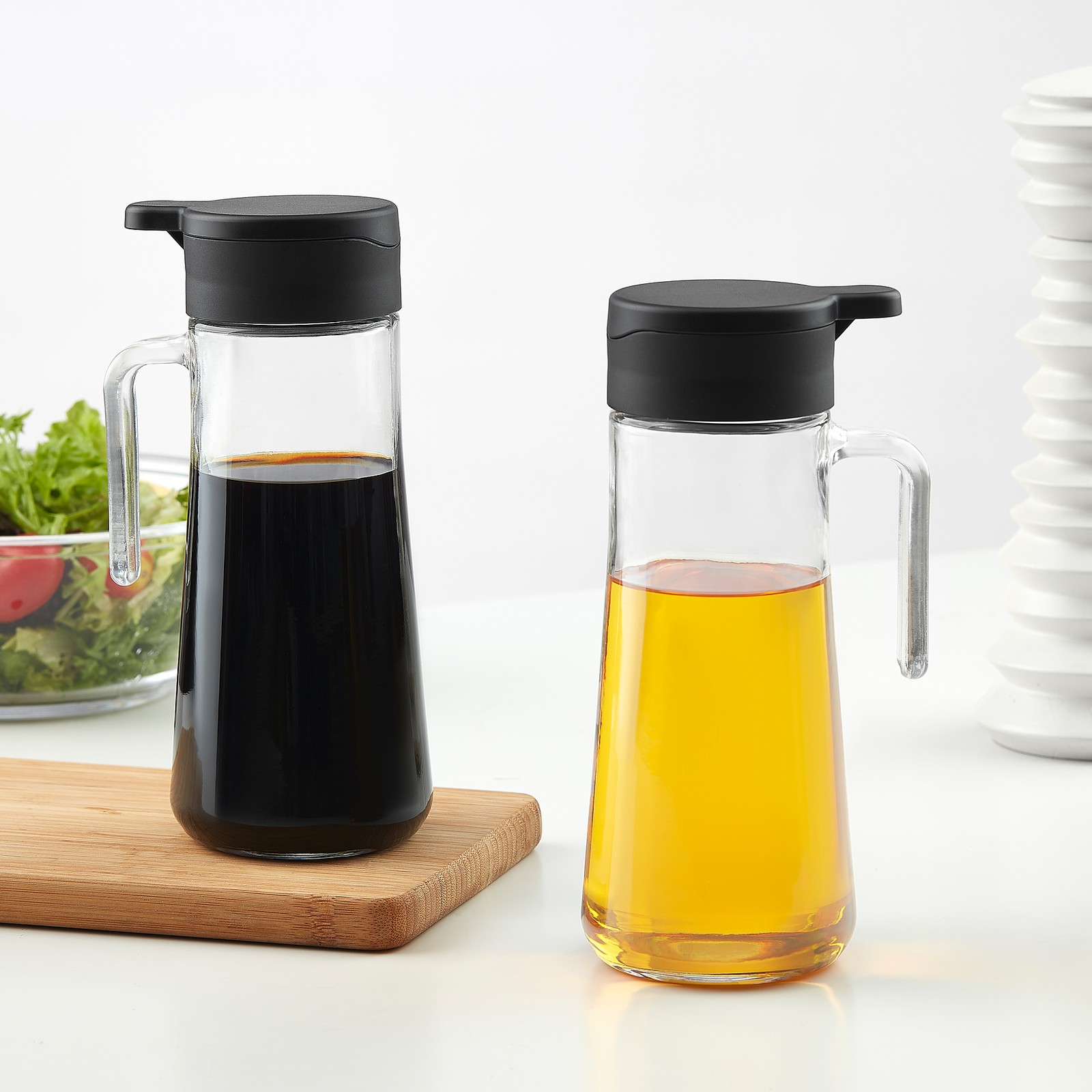 CELEBRERA Oil/vinegar bottle, glass IKEA