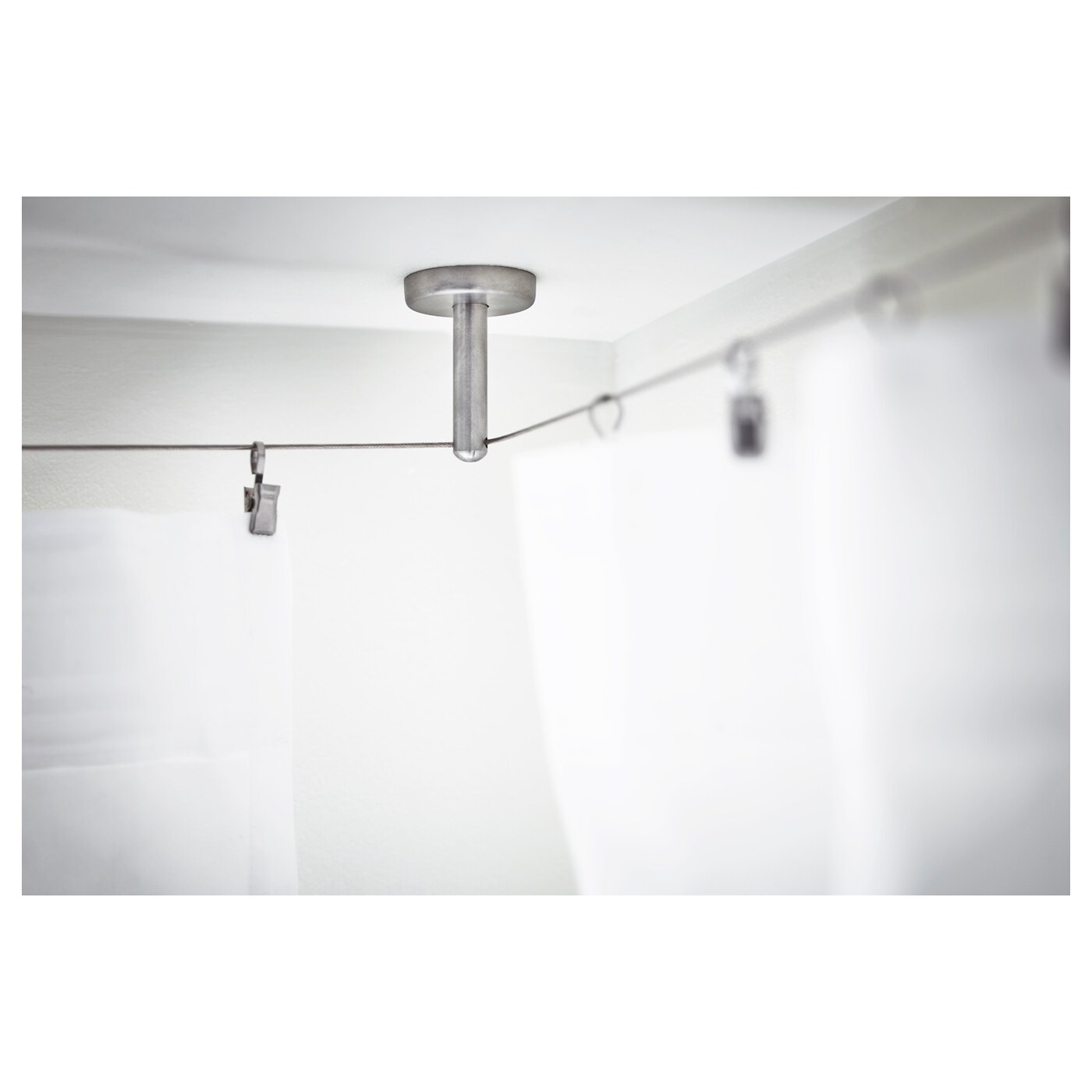 Ikea Dignitet Curtain Wire Stainless Steel