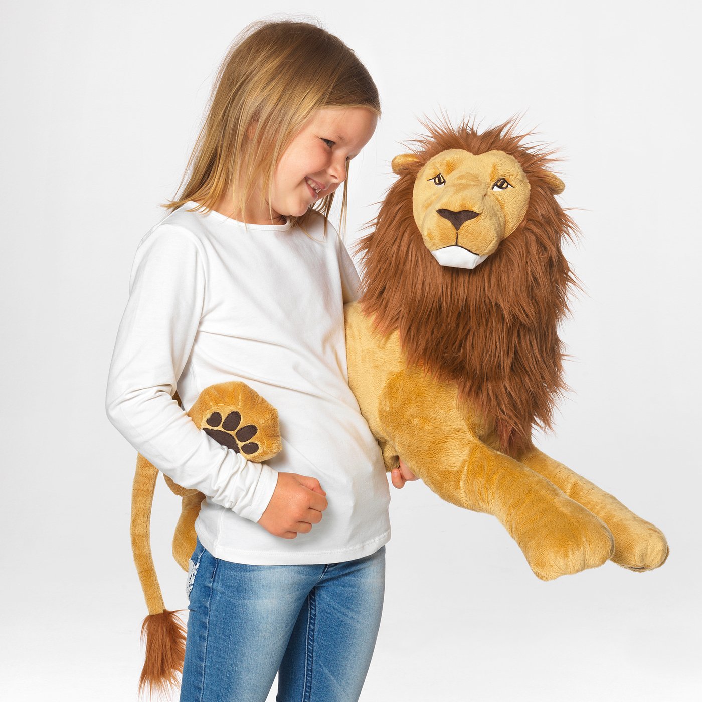 ikea stuffed lion