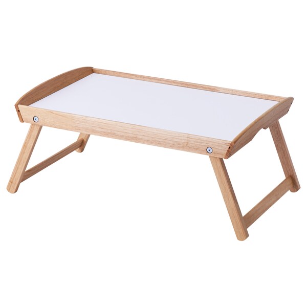 Djura Bed Tray Rubberwood Ikea