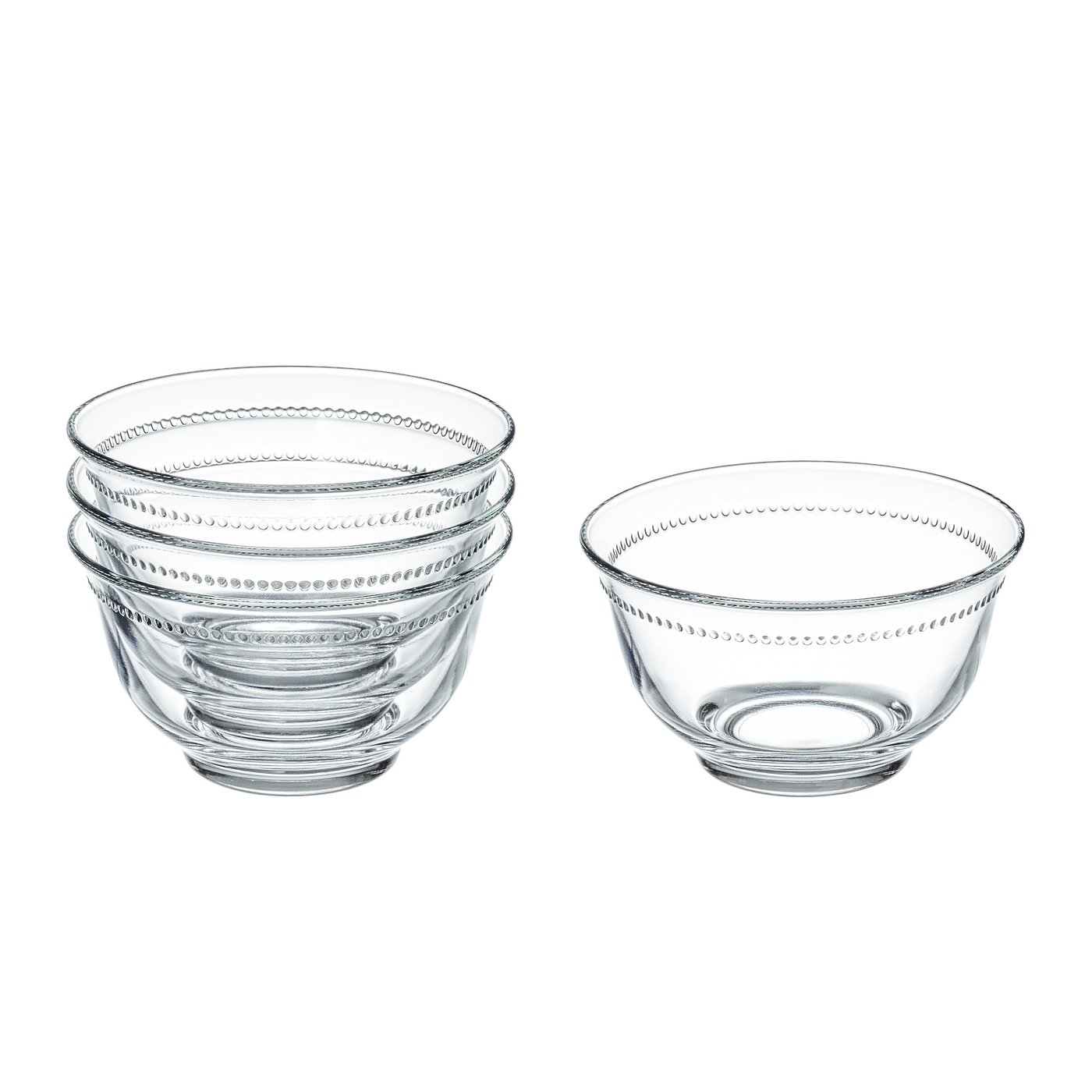 DRÖMBILD bowl clear glass IKEA