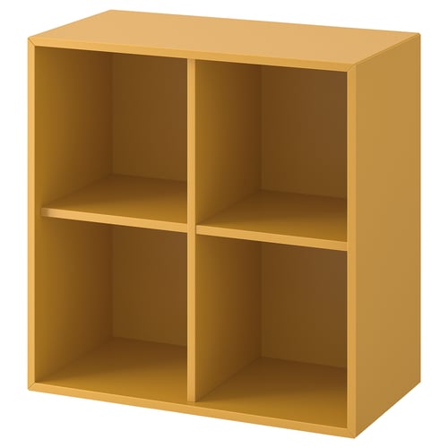 EKET cabinet with 4 compartments golden-brown 70 cm 35 cm 70 cm 7 kg