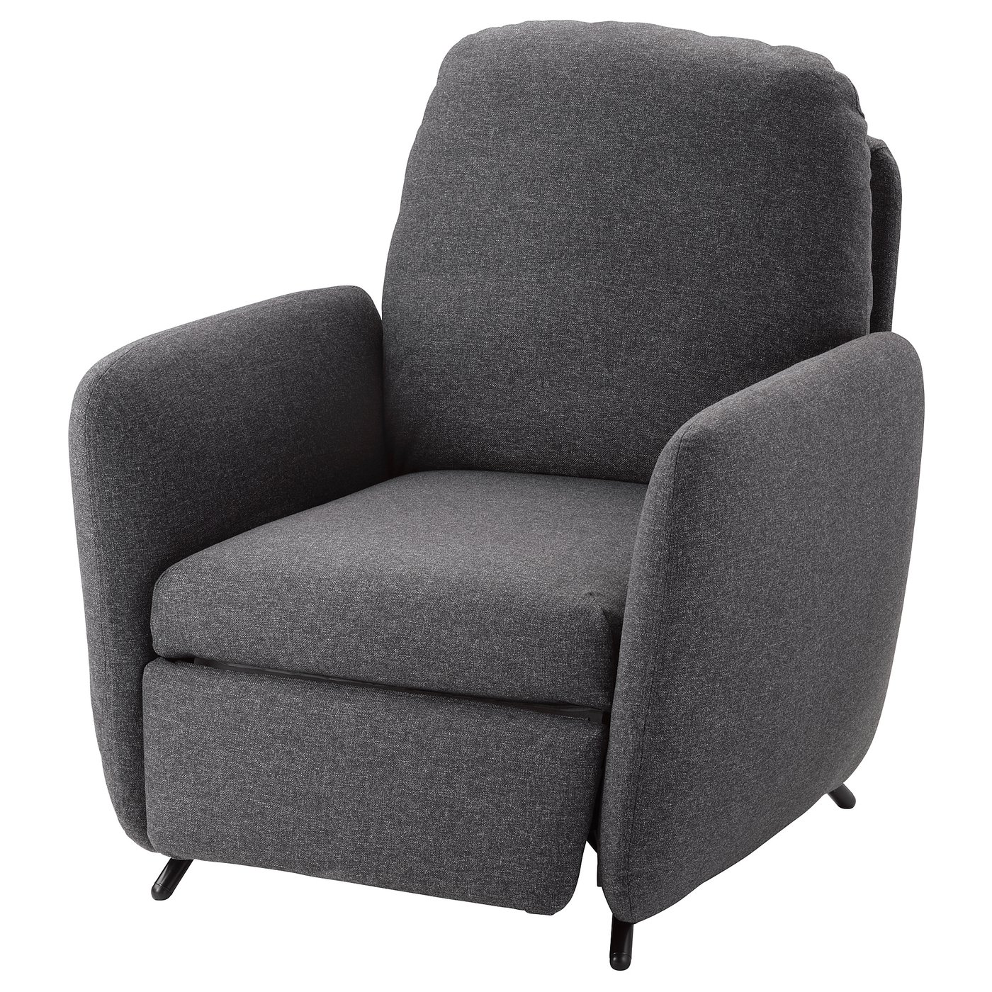 ekolsund recliner  gunnared dark grey