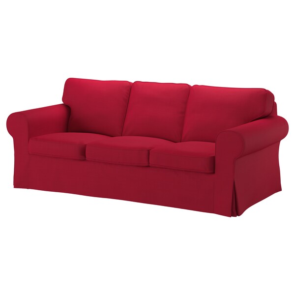 Ektorp Cover For 3 Seat Sofa Nordvalla Red Ikea