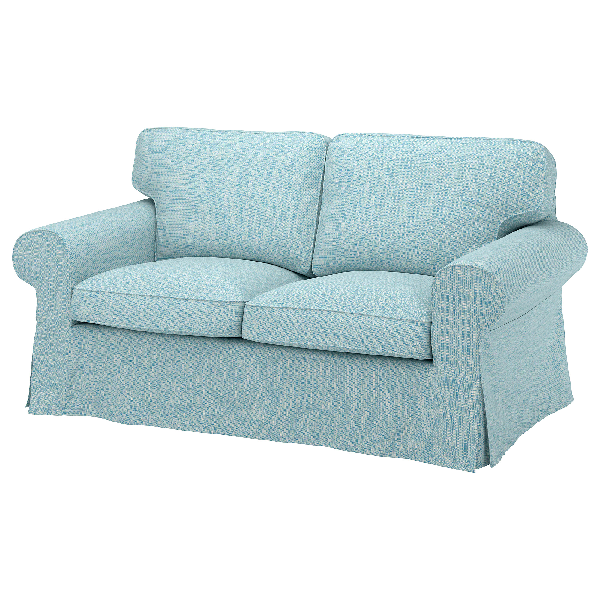 EKTORP Cover for 2seat sofa Tallmyra white/black IKEA