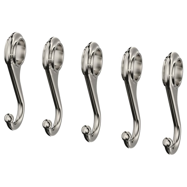 Móc FINTORP, mạ niken, 7 cm