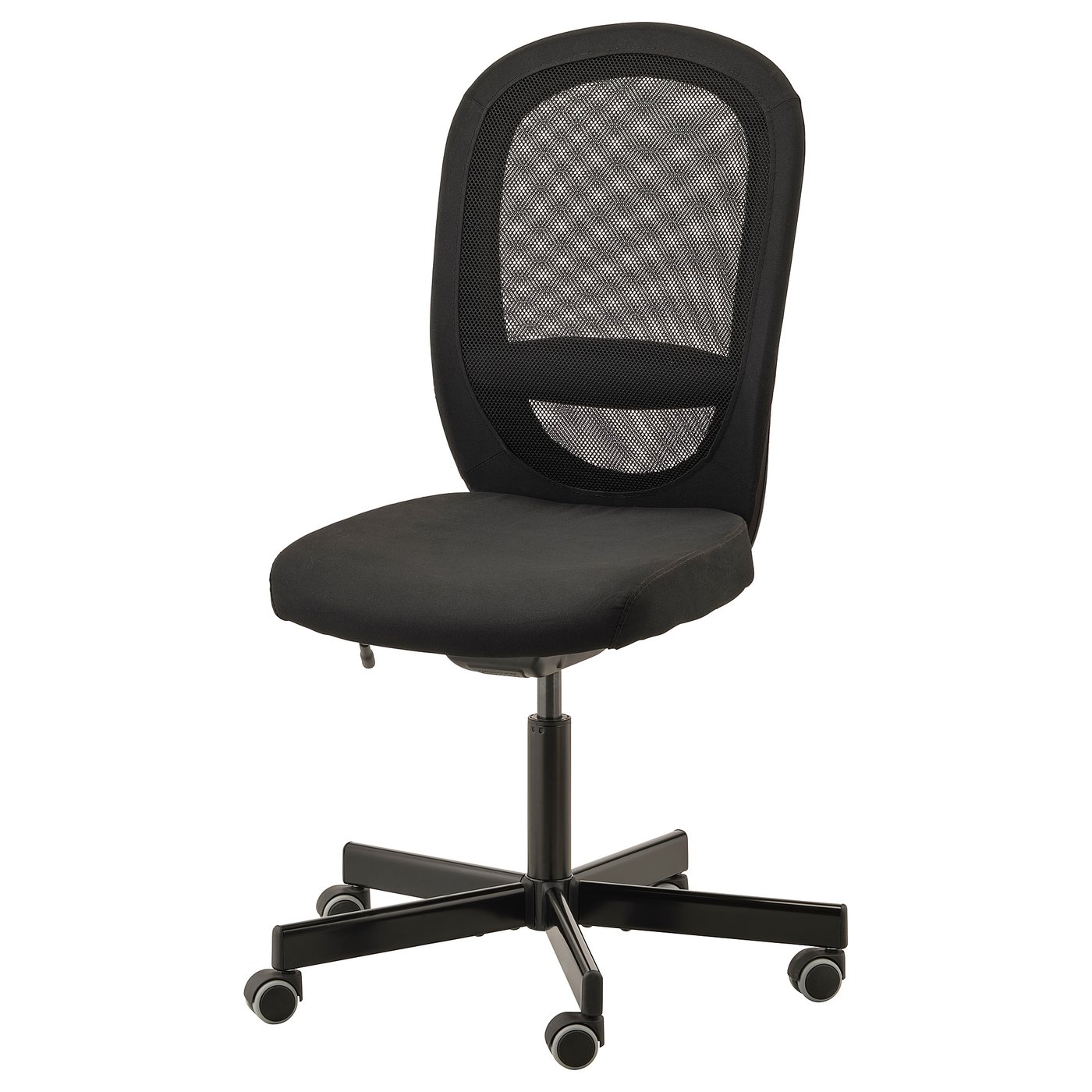 flintan office chair  vissle black