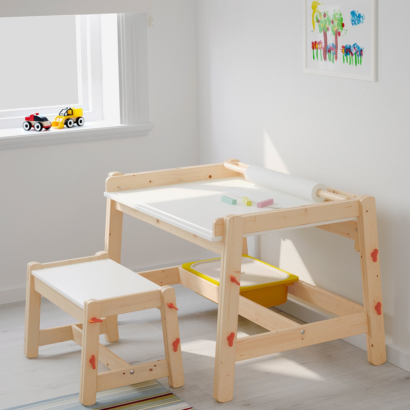 ikea childrens adjustable table