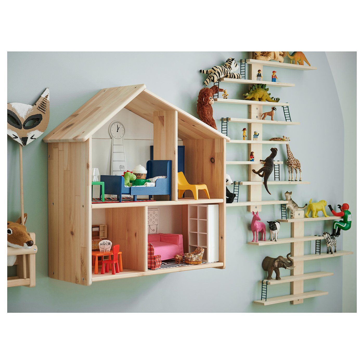 plywood dolls house
