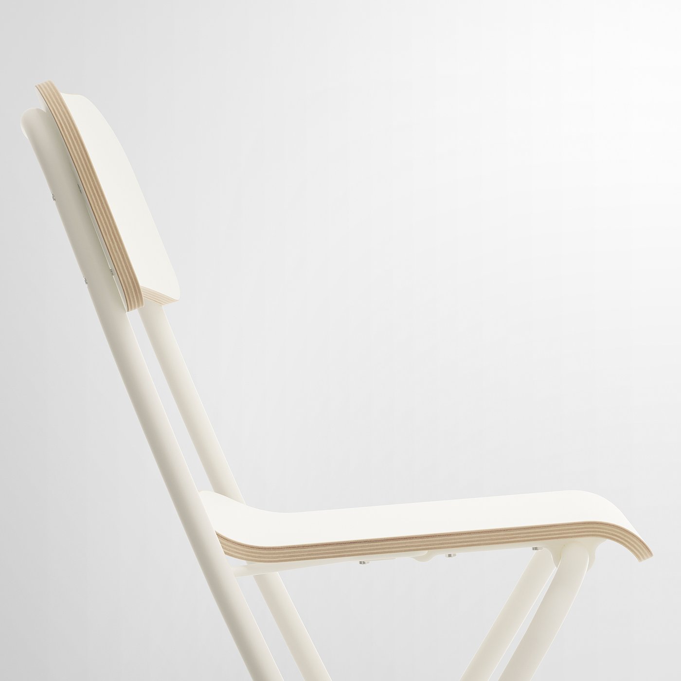 folding bar stool with backrest