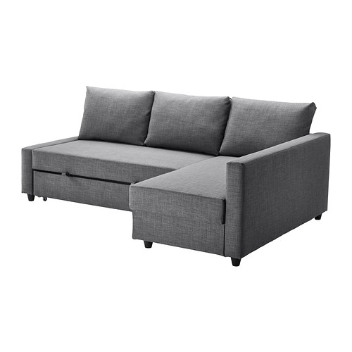 FRIHETEN corner sofabed with storage Skiftebo dark grey 092.167.55 IKEA