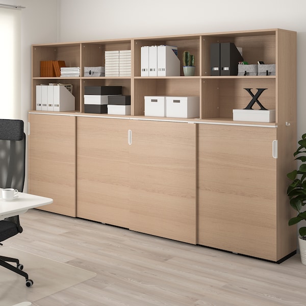 Galant Cabinet With Sliding Doors Black And Brown 603 381 93 Reviews Price Where To Buy