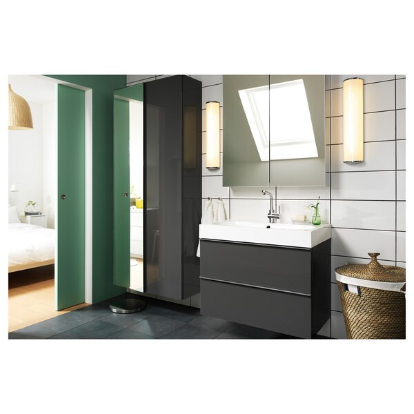 Godmorgon Mirror Cabinet With 2 Doors Ikea