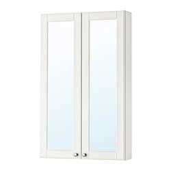 Godmorgon Mirror Cabinet With 2 Doors Kasjon White Ikea