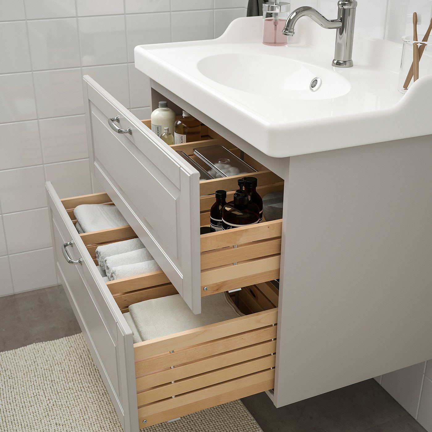 ikea symfonisk bathroom