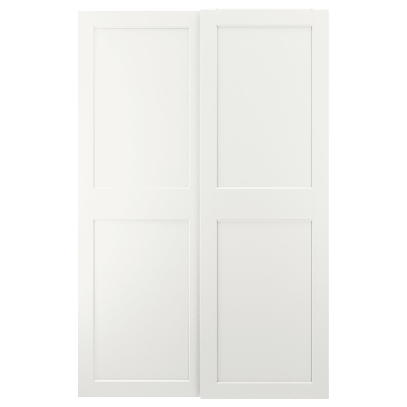 GRIMO pair of sliding doors white 605.215.30 IKEA
