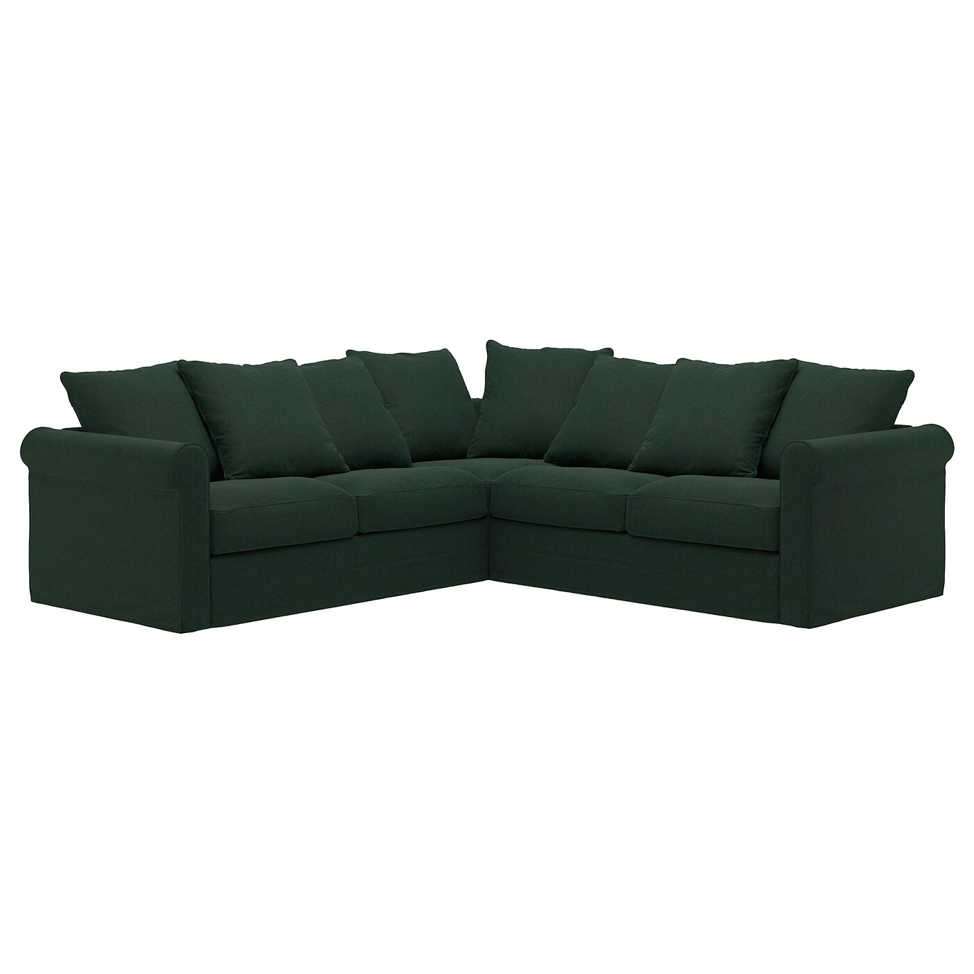 Gronlid Cover For Corner Sofa 4 Seat Tallmyra Dark Green Ikea