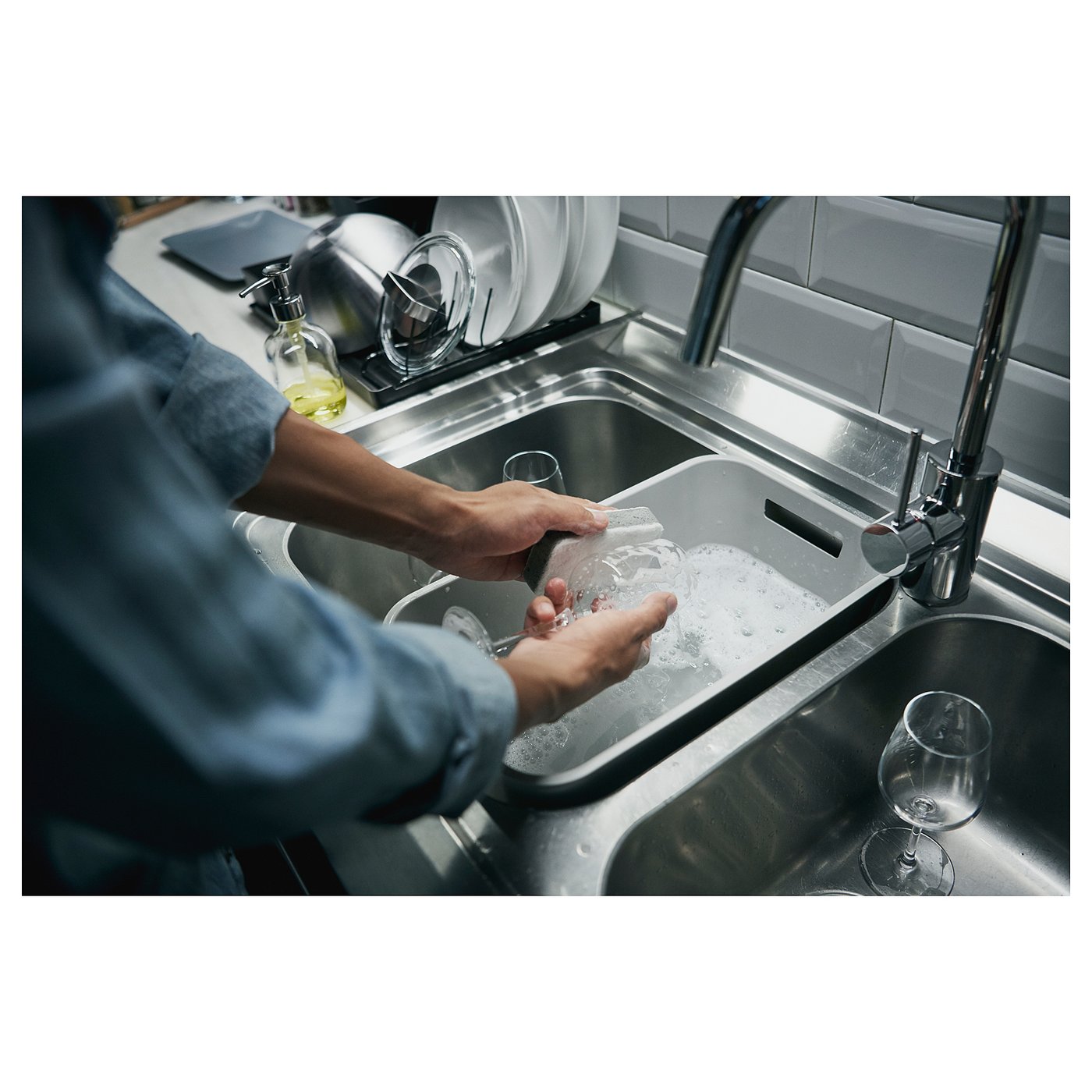 deep washing up bowl