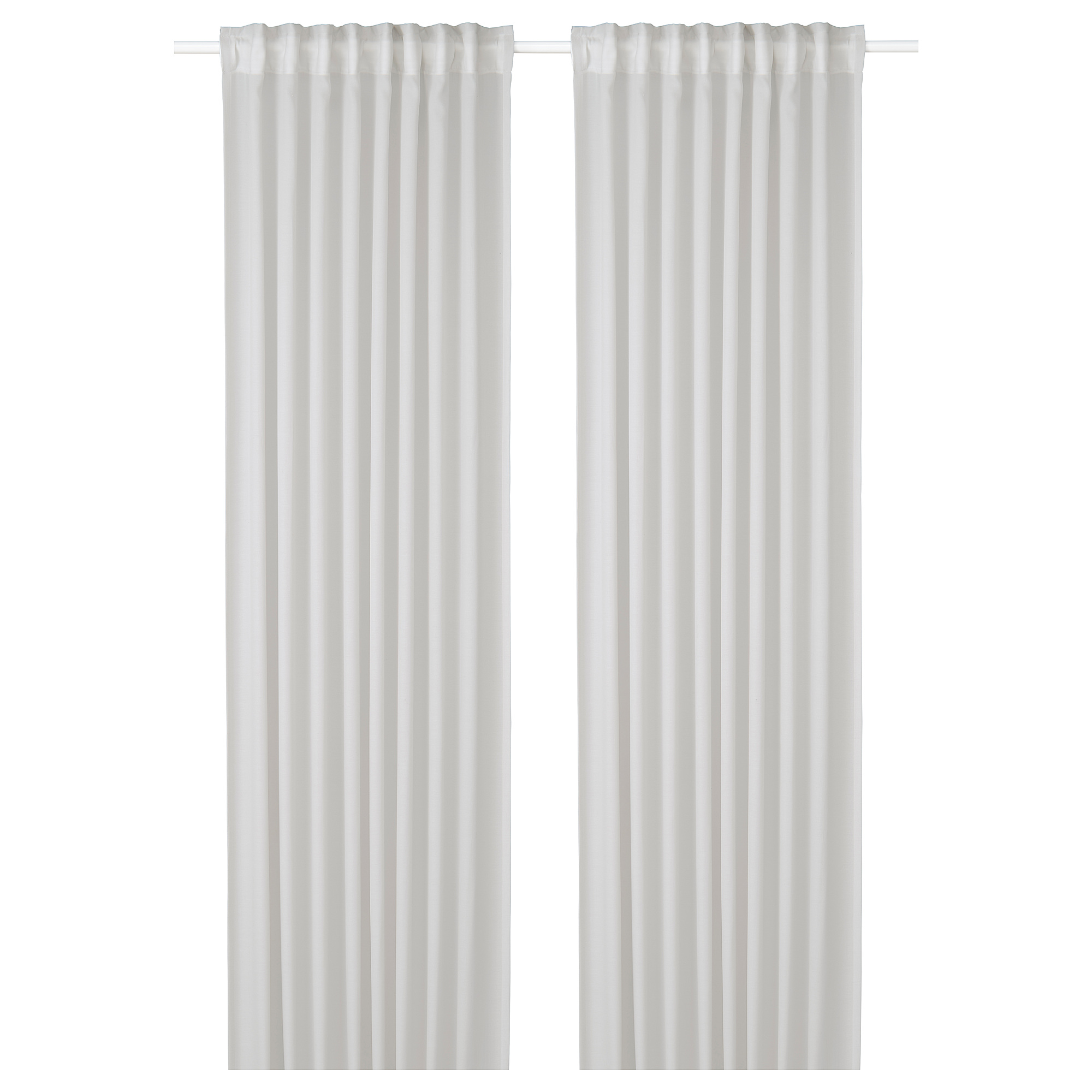 GUNRID Air purifying curtain, 1 pair light grey IKEA