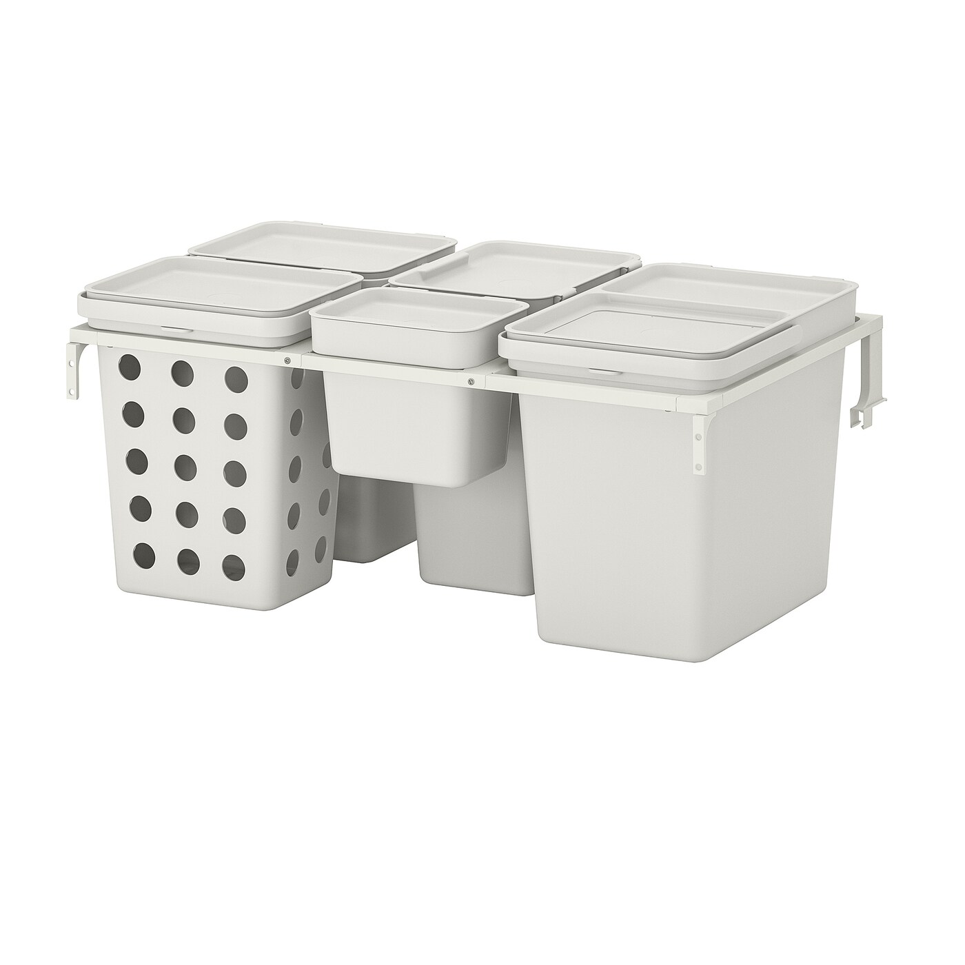 Hallbar Waste Sorting Solution For Metod Kitchen Drawer