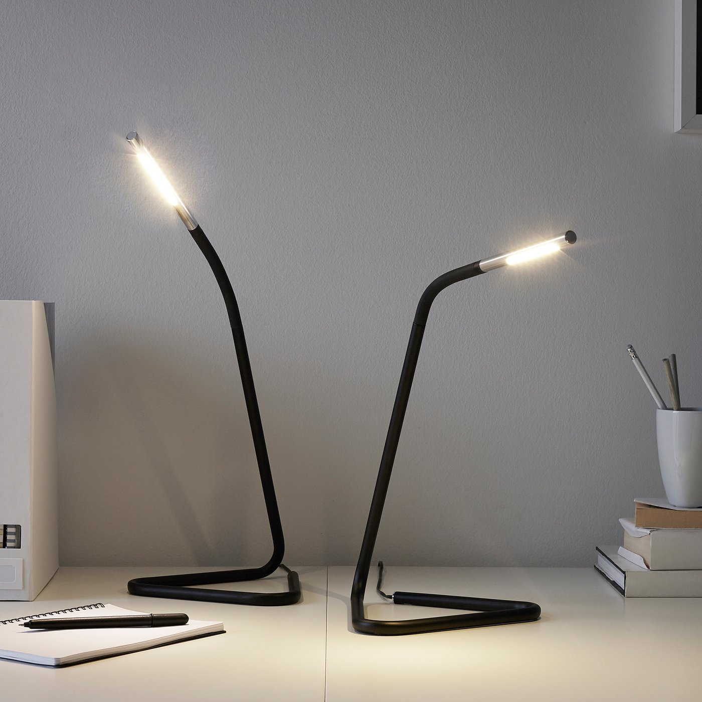 ikea silver desk lamp