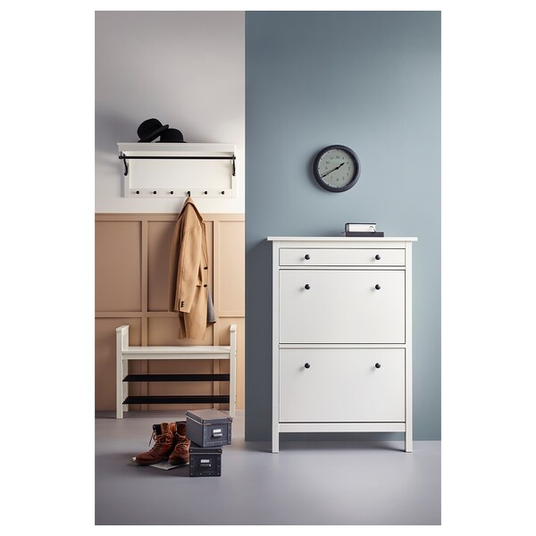 Hemnes Bench With Shoe Storage White Ikea