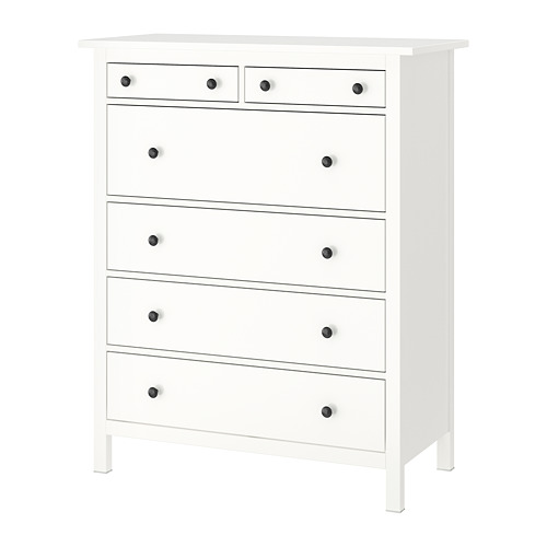 Hemnes Chest Of 6 Drawers White Ikea