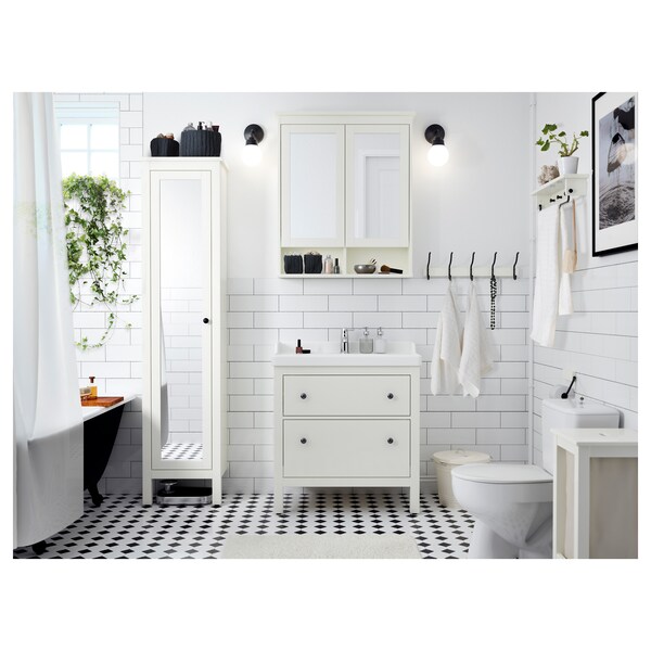Hemnes Mirror Cabinet With 2 Doors White Ikea