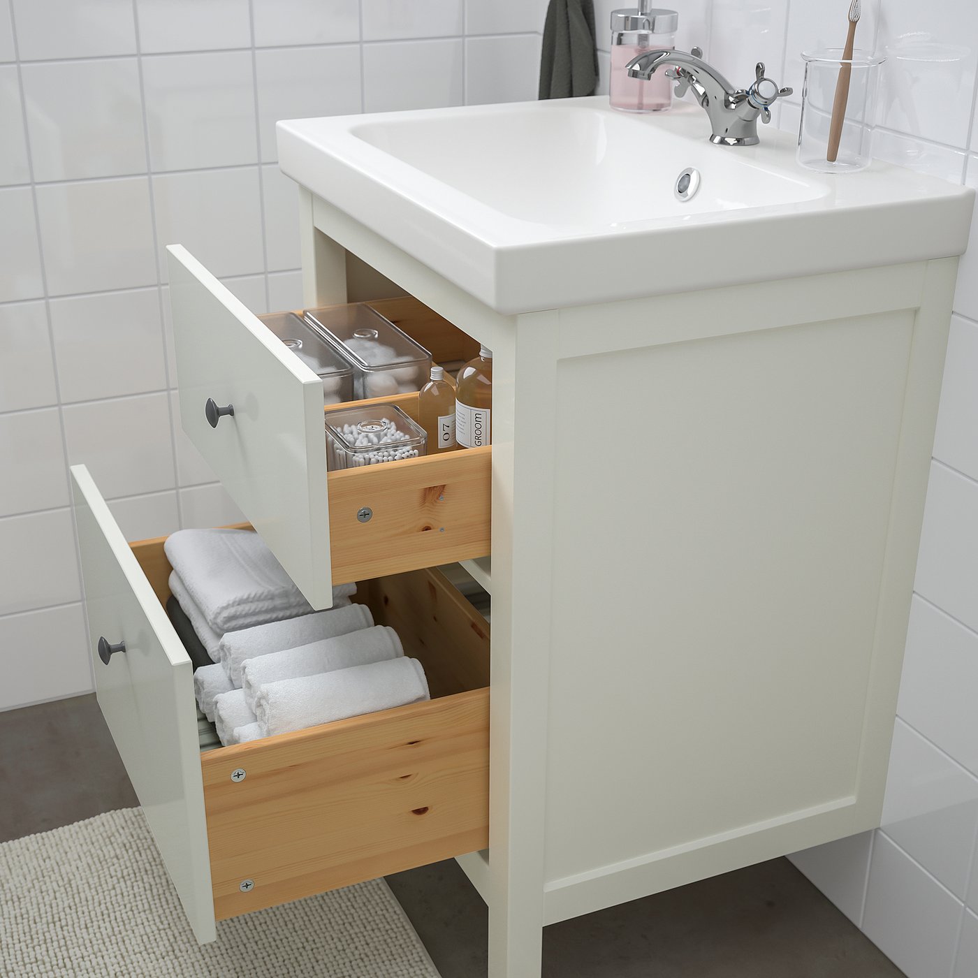 ikea symfonisk bathroom